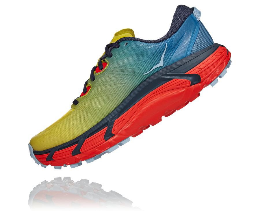 Hoka Australia One One Mafate Speed 3 - Mens Trail Shoes Blue - UXQID-2908